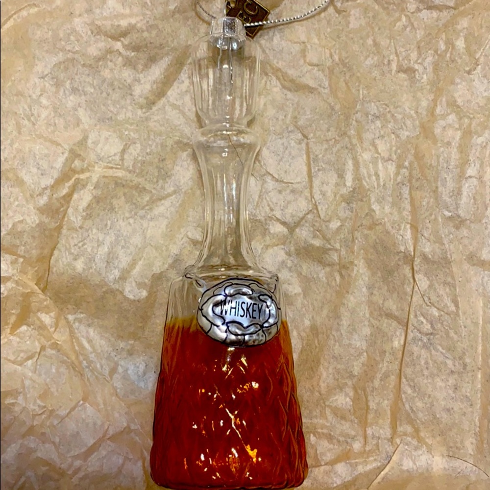 Whiskey Glass Ornament